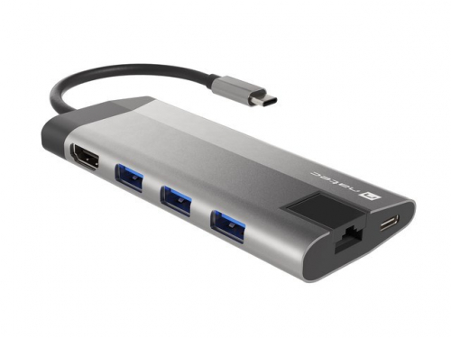 NATEC Fowler Plus USB Type-C Black, Grey