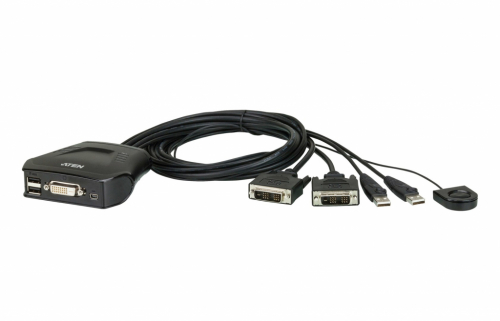 ATEN 2-Port USB DVI KVM Switch