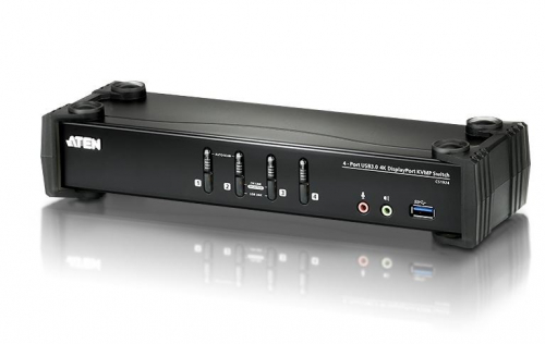 ATEN 4-Port USB 3.0 4K DP KVMP Switch CS1924-AT-G