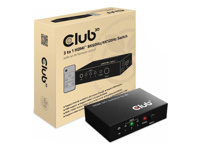 CLUB 3D 3 to 1 HDMI 8K60Hz Switch