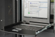 Digitus LCD Console 19inch KVM touchpad US keyboard