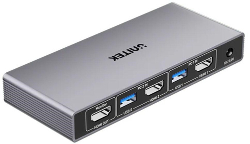 Unitek KVM Switch with 4K@60Hz USB 3.0 HDMI