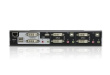 ATEN 2-Port USB DVI Dual-View KVM Switch with Audio & USB 2.0 Hub (KVM cables included)
