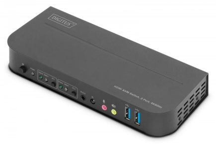 Digitus KVM switch - 2 ports DS-12874