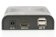 Digitus Extension cable/KVM Extender (HDMI + USB) up to 120m UTP or IP twisted pair UTP or IP, FHD 3D (set)
