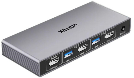 Unitek KVM Switch 4K@60Hz USB 3.0 HDMI