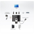 Aten 2-Port USB HDMI/Audio Cable KVM Switch with Remote Port Selector | Aten
