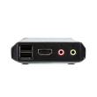 Aten | 2-Port USB 4K HDMI Cable KVM Switch with Remote Port Selector | CS22H-AT