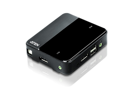 ATEN 2-Port USB 4K DP/Audio KVM Switch