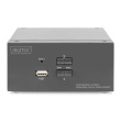Digitus KVM Switch, 2-Port, Dual Display, 4K, DisplayPort | DS-12862