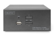 Digitus KVM Switch, 2 Port, Dual Display, 4K, HDMI®