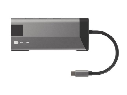 NATEC Fowler Plus USB Type-C Black, Grey