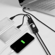 AXAGON HUE-S2BP - Charging Active Hub - 4 x SuperSpeed USB 3.0 - 1.2m Cable - Incl. AC Adapter 