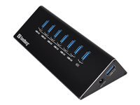 SANDBERG USB 3.0 Hub 7 ports Seven USB 3.0 outputs with overload protection 1m USB 3.0 cable and 230V PSU included
