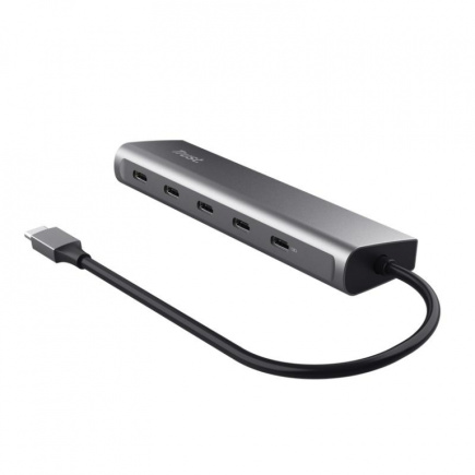 I/O HUB USB-C 5PORT HALYX/25136 TRUST