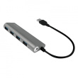 LogiLink Hub USB 3.0, 4-port with aluminum casing