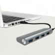 LogiLink Hub USB 3.0, 4-port with aluminum casing