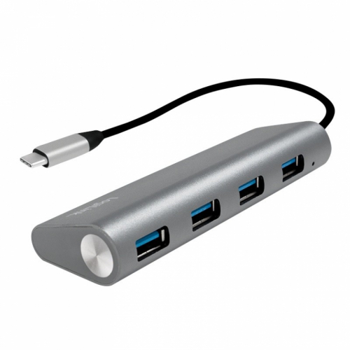 LogiLink Hub 4-port USB-C 3.1 with aluminum casing