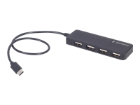 GEMBIRD 4-port USB type-C HUB 4 x USB 2.0