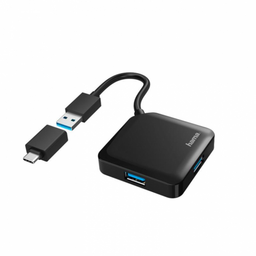 USB Hub Hama 4 x USB 3.2 USB-C / 00200116