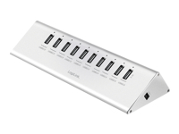 LOGILINK UA0226 LOGILINK - USB 2.0 High Speed Hub 10-Port + 1x Fast Charging Port