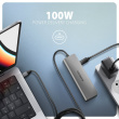 AXAGON HMC-5H USB hub 5in1 5Gb ps, 3xUSB, HDMI, PD100W