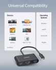 Anker USB-C Hub 3-in-1 4K HDMI Grey