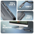 AXAGON HMC-5H8K 2xUSB-A HDMI8K 1x USB-C PD100W USB-C