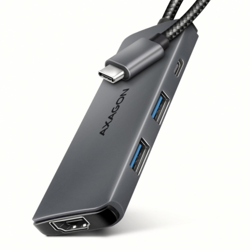 AXAGON HMC-5H8K 2xUSB-A HDMI8K 1x USB-C PD100W USB-C