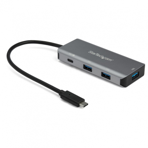 StarTech.com HB31C3A1CPD3 hubs and hubs USB 3.2 Gen 2 (3.1 Gen 2) Type-C 10000 Mbit/s Black,Gray