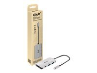 CLUB 3D USB C GEN 2 TO 2 USB A 2 USB C DATA HUB PD CHARGING 1.5A