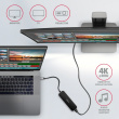AXAGON AXAGON HMC-6H4A Hub 4x USB-A + HDMI PD 100W