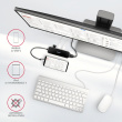 AXAGON AXAGON HMC-6H4A Hub 4x USB-A + HDMI PD 100W
