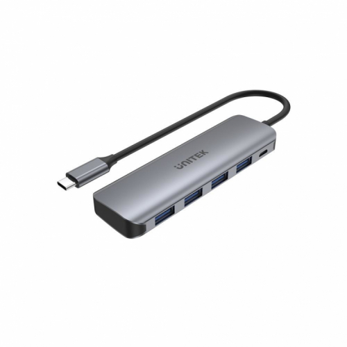 UNITEK H1107A interface hub USB 3.2 Gen 1 (3.1 Gen 1) Type-A 5000 Mbit/s Grey