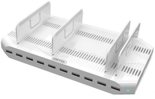 Unitek USB DOCKING 10xUSB 2,4A, 96W; Y-2172