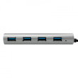 LogiLink Hub 4-port USB-C 3.1 with aluminum casing