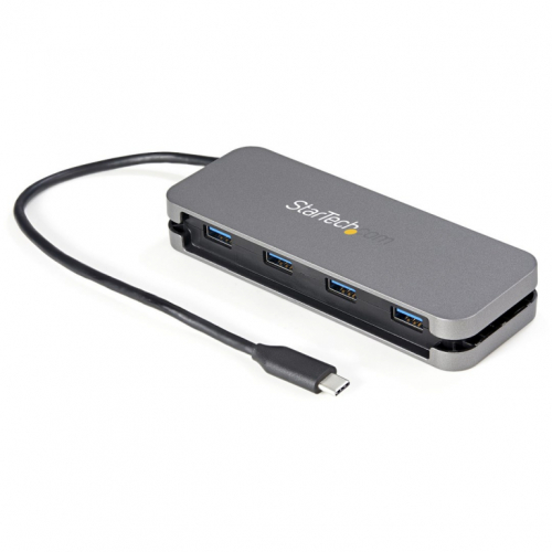 StarTech.com ~4 Port USB C Hub - 4x USB-A - USB 3.0 Type-C Hub - USB 3.2 Gen 1 (5Gbps) - Bus Powered Portable USB-C to USB-A Adapter Laptop Hub - 11.2