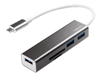 LOGILINK UA0305 LOGILINK - USB-C 3.0 hub, 3 port, with card reader