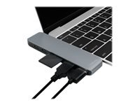 LOGILINK UA0302 LOGILINK- USB-C 7-in-1 multifunctional hub with PD, aluminum alloy, 100W