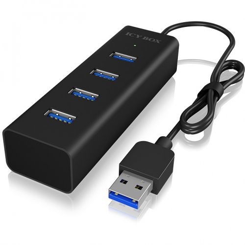 ICY BOX IB-HUB1409-U3 USB 3.0 HUB 4-Port 4xUSB 3.0