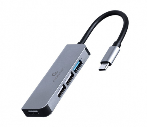 Gembird Hub 4-ports USB-C, 3xUSB 2.0, USB 3.1