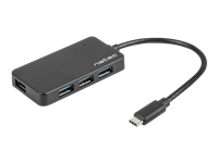 NATEC NHU-1343 Natec Hub USB 3.0 Moth 4-ports, Black, USB-C