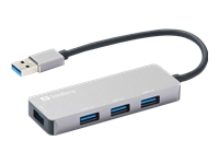 SANDBERG USB-A Hub 1xUSB3.0+3x2.0 SAVER