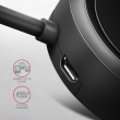 AXAGON Hub HUE-P1C - 4x USB-A ROUND 5Gbits - (micro USB power optional) - 30cm cable with USB-C