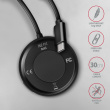 AXAGON Hub HUE-P1C - 4x USB-A ROUND 5Gbits - (micro USB power optional) - 30cm cable with USB-C