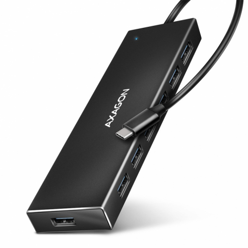 AXAGON AXAGON HUE-F7C Hub 7-port USB-C 3.2 Gen 1 ALU