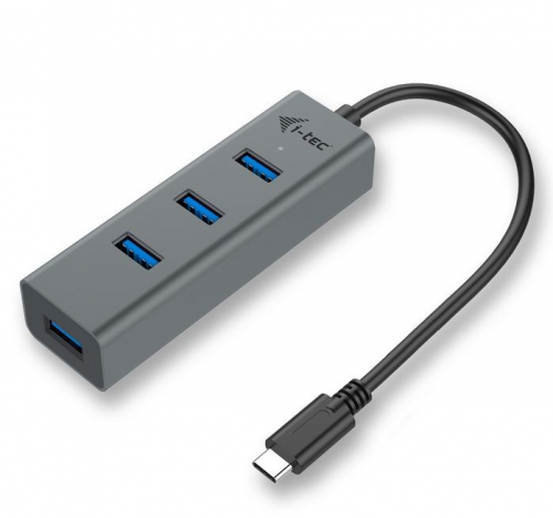 i-tec USB-C Metal 4-Port HUB USB 3.0 4x USB 3.0