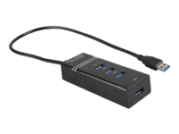 IBOX IUH3FB HUB I-BOX USB 3.0 BLACK 4-PORTS