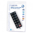 LogiLink USB2.0 hub, 13-port with ON/OFF switch