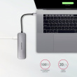 AXAGON Hub HMC-5 2x USB-A, HDMI, SD/microSD, USB 3.2 Gen 1, PD 100W, 20cm USB-C cable
